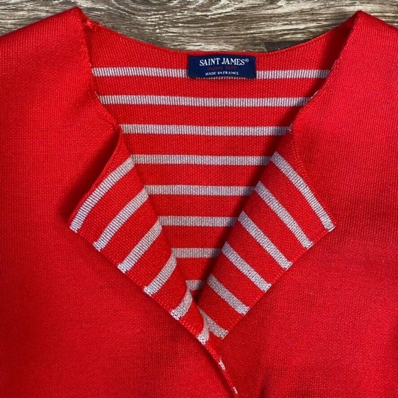 Saint James Cardigan Sweater - Picture 6 of 14